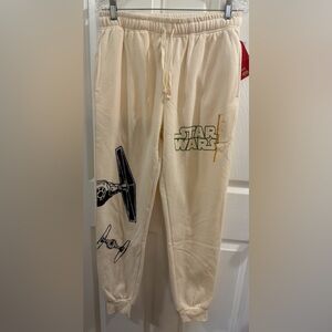 Star Wars Cream Joggers with Graphics
